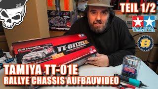 TT-01E Bauen mit Tipps und Tricks Teil 1 / 2  Chassis Rallye Version Tamiya  Audi A4 quattro