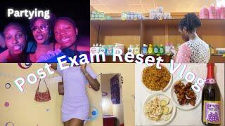 POST EXAM RESET VLOG|partying|fancy dinner|unwinding|let’s have fun!