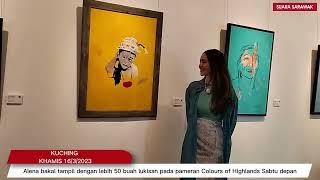 Alena bakal tampil dengan lebih 50 buah lukisan pada pameran Colours of Highlands Sabtu depan