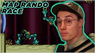 He Skipped Them?? | Map Rando Race | Super Metroid