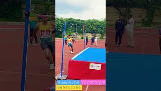 High jump technique workouthigh jump technique sikhen️#india #games #shorts #highjump #JumperDk