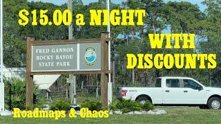 Fred Gannon Rocky Bayou Florida State Park!!!  Our 1 Week Stay!!!  Fulltime RVLiving Camping Nomad!