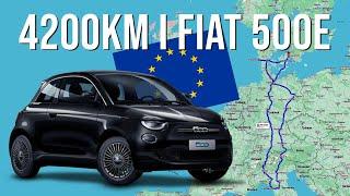 Roadtrip in an tiny EV: 4200km through Europe in a FIAT 500E