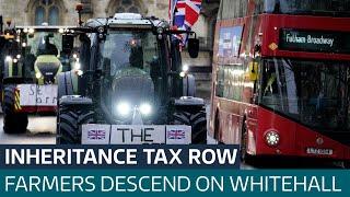 Thousands of farmers protest in Westminster over inheritance tax plans | ITV News