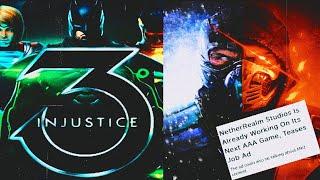 Is NetherRealm Studios working on a new game Injustice 3 or Mortal Kombat Fire and Ice?