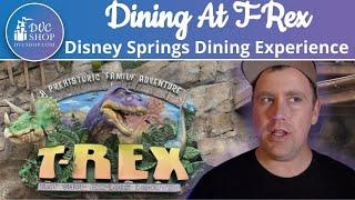 T-Rex Review: Disney Springs Dining Experience featuring The Campbell Chronicles