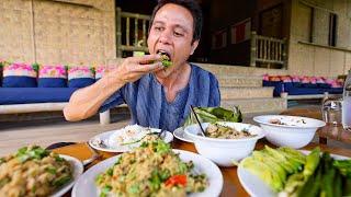 Unforgettable Lunch in Northern Thailand!!  Aunty Cooks MOUNTAIN THAI FOOD in Chiang Rai!