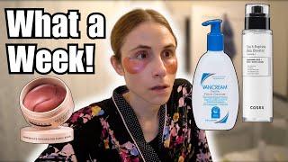 Morning Skincare Routine After A WILD WEEK