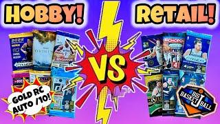 *HOBBY vs RETAIL!* Ripping 30+ Basketball Packs  Prizm, Optic, Mosaic & More + GOLD ROOKIE AUTO!