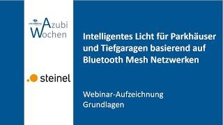 Intelligentes Licht für Parkhäuser und Tiefgaragen basierend auf Blue Mesh Netzwerken mit Steinel