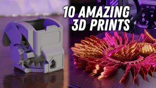 10 Satisfying 3D Print TimeLapses on the Elegoo Neptune 3 PRO 3D Printer