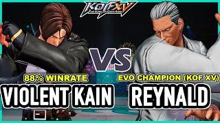 KOF XV  Reynald (Geese/Krohnen/Luong) vs Violent Kain (Rock/Kyo/Iori)  Steam