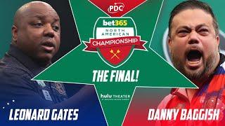 AN ABSOLUTE THRILLER! | Baggish v Gates | Final | 2022 North American Darts Championship