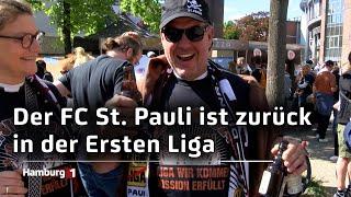 Nach 13 Jahren: Der FC St. Pauli steigt in die Bundesliga auf