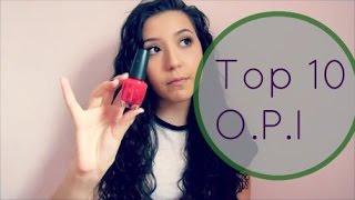 Top 10 O.P.I Nail Polishes!