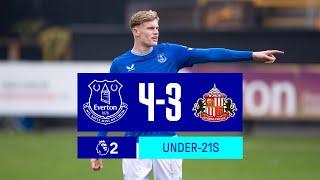 BRANTHWAITE AND PATTERSON RETURN TO ACTION! | Everton U21s 4-3 Sunderland U21s