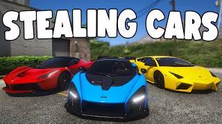 Robbing Every Car Dealership in GTA 5 RP..