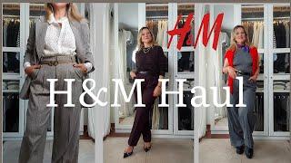 H&M HAUL AUTUMN/FALL 2023 | Classic, Elegant Pieces - WORKWEAR CAPSULE WARDROBE | WearYourBest