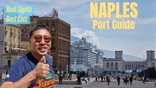 NAPLES  GUIDE: BEST Sights and BEST Eats Walkable from the PORT | Andiamo in Campania 2023 EP 3