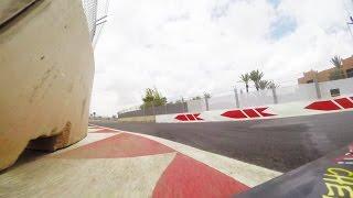 Onboardlap Marrakech street circuit, Tom Coronel DHL, FIA WTCC 2016 and city intro Morocco wtcr