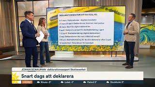 8,5 miljoner ska deklarera i år – här är de viktigaste datumen | Nyhetsmorgon | TV4 & TV4 Play