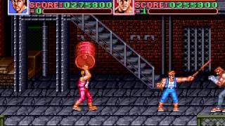 Return of Double Dragon/Super Double Dragon 2 player Netplay SNES game