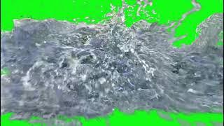 Green Screen Flash Floods with Sound Effects