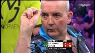 2015 Grand Slam of Darts Final van Gerwen vs Taylor pt4