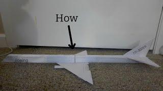 How to make a paper Boeing 777-300ER (20 sub special)