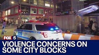 Violence concerns on some NYC city blocks