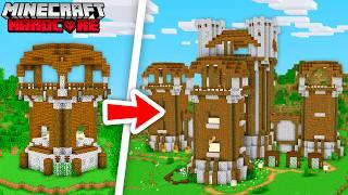 J'ai AMÉLIORÉ la TOUR des PILLEURS sur Minecraft Hardcore