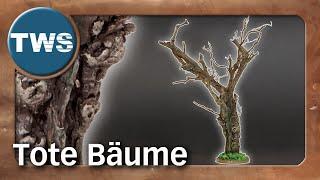 Tutorial: Tote Bäume aus Wurzeln und Ästen / dead trees, roots (Tabletop-Gelände basteln, TWS)