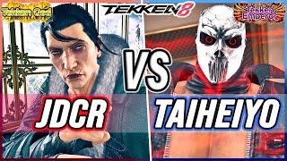 T8  JDCR (Dragunov) vs TaiHeiYo (King)  Tekken 8