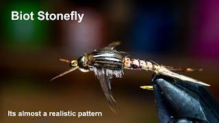 Biot Stonefly - Semi realistic pattern that just works - McFly Angler Fly Tying Tutorial