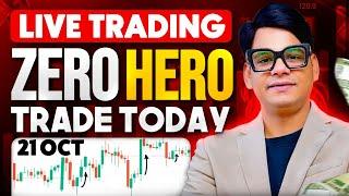 21 Oct Midcap zero hero live trading, bank nifty trading #optionstrading #trading #livetrading