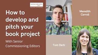 How to develop and pitch your book project