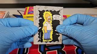 1990 Topps The Simpsons Wax Packs #4