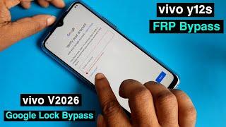 𝐕𝐈𝐕𝐎 Y12s FRP Bypass 𝐕𝐈𝐕𝐎 Y12s Google Lock Bypass | Vivo V2026 Google Lock Remove V2026 FRP Unlock |