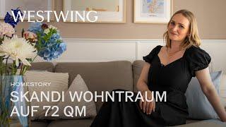 Modern Wohnen im Skandi Stil | Lenas renovierte 3-Zimmer-Wohnung voller DIY Wohnideen & Deko Ideen