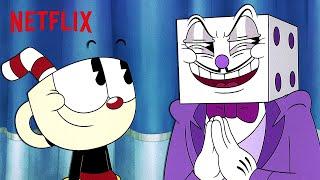 Cuphead Rolls with King Dice  The Cuphead Show! | Netflix After School