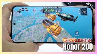 Honor 200 Farlight 84 Gaming test | Snapdragon 7 Gen 3, 120Hz Display