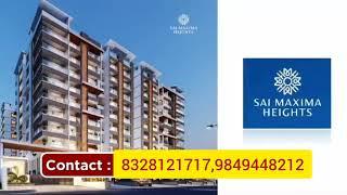 #3BHK Flats For Sale in Vijayawada,Near Benz Circle, ISKCON Temple | RERA Approved | 8328121717