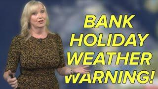 Carol Kirkwood Delivers Bank Holiday Warning In Style!