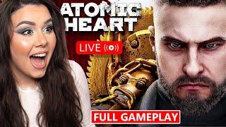 ATOMIC HEART Gameplay Playthrough Part 1 - (FULL GAME) Let's Play  LIVE Now!