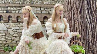 Scarborough Fair (Full Version) - Harp Twins, Camille and Kennerly