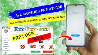 Samsung FRP Bypass Android 14/13/12 BY New Tool ONE Click Remove FRP Fixed ADB Fail 2025 