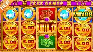 NEW GAME AZTECA BONUS LINES MINOR JACKPOT CHUMBA - CASINO