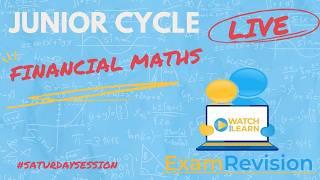 Financial Maths - Junior Cycle Maths #saturdaysession