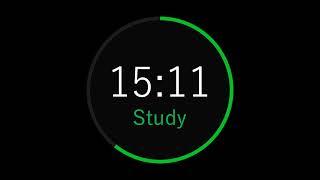 8 hours - Pomodoro - 25 / 5  Timer || No Music - Productive Session