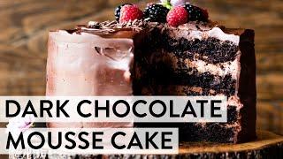 Dark Chocolate Mousse Cake | Sally's Baking Recipes